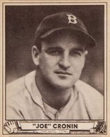 1940 Play Ball #134 Joe Cronin Baseball Card