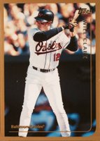 1999 Topps Traded #T77 Will Clark Baseball Card