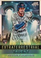 2024 Topps Chrome Cosmic Extraterrestrial Talent #ET9 Pete Crow-Armstrong Baseball Card