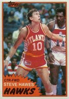 1981 Topps #82 Steve Hawes East Basketball Card