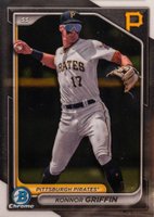 2024 Bowman Draft #BDC22 Konnor Griffin Chrome-Image Variation Baseball Card