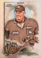 2022 Topps Allen & Ginter Chrome #225 Joe West Refractor Baseball Card