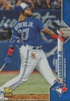 2020 Topps Complete Set #182 Vladimir Guerrero Jr. Blue Baseball Card
