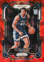 2023 Panini Prizm #179 GG Jackson II Red Ice Basketball Card
