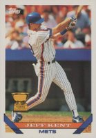 1993 Topps #703 Jeff Kent Baseball Card
