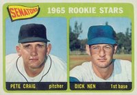 1965 Topps #466 Senators Rookies Baseball Card
