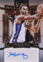 2023 Panini Select Signatures #SSMUR Keegan Murray Basketball Card