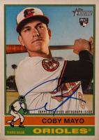 2025 Topps Heritage Real One Autographs #ROACM Coby Mayo Baseball Card