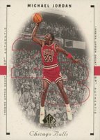 1998 SP Authentic #2 Michael Jordan Basketball Card