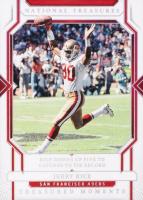 2023 Panini National Treasures Treasured Moments #TMJRE Jerry Rice Football Card