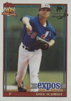 1991 Topps Desert Shield #136 Dave Schmidt Baseball Card