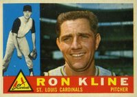 1960 Topps #197 Ron Kline Baseball Card