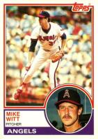 1983 Topps #53 Mike Witt Baseball Card