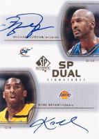 2002 SP Authentic SP Dual Signatures #MJ/KB Kobe Bryant/Michael Jordan Basketball Card