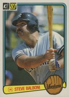 1983 Donruss #73 Steve Balboni Baseball Card