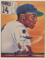 1986 TCMA Simon's Superstars #46 Ernie Banks Baseball Card