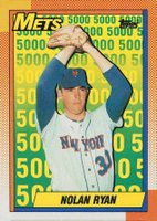 1990 Topps #2 Nolan Ryan Mets Baseball Card