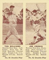 1941 Double Play #81/82 Williams/Cronin Baseball Card