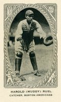 1922 American Caramel # Muddy Ruel Correct spell Herold Baseball Card