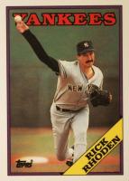 1988 Topps Tiffany #185 Rick Rhoden Baseball Card