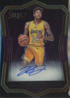 2016 Panini Select Die-Cut Rookie Autograph #27 Brandon Ingram Basketball Card