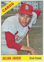 1966 Topps #436 Julian Javier Baseball Card