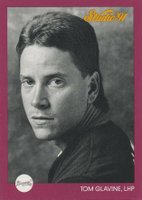 1991 Studio #145 Tom Glavine Baseball Card