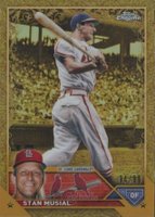 2023 Topps Gilded Collection #8 Stan Musial Baseball Card