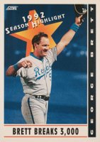 1993 Score #517 George Brett Baseball Card