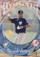 1995 Stadium Club Crystal Ball #CB14 Derek Jeter Members Only Baseball Card