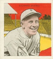 1933 Tattoo Orbit # Dick Bartell Baseball Card