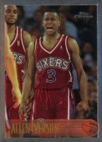 1996 Topps Chrome #171 Allen Iverson Basketball Card