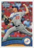 2011 Topps #275 Clayton Kershaw Factory Set Limited Edition Baseball Card