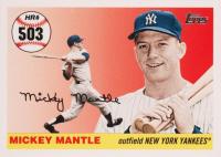 2008 Topps Mantle Home Run History #503 Mickey Mantle Baseball Card