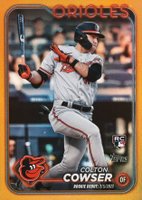 2024 Topps Update #US72 Colton Cowser Gold Rainbow Foil Baseball Card