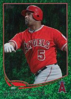2013 Topps #266 Albert Pujols Emerald Baseball Card