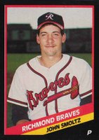 1988 CMC Richmond Braves #3 John Smoltz Baseball Card