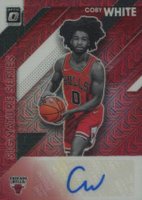 2019 Panini Donruss Optic Signature Series #CWT Coby White Choice Basketball Card