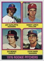 1976 Topps #595 Rookie Pitchers Baseball Card