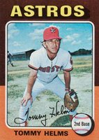 1975 Topps Mini #119 Tommy Helms Baseball Card
