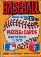 1984 Donruss #WP Wax Pack Baseball Card