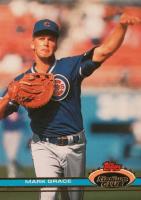 1991 Stadium Club #290 Mark Grace Baseball Card