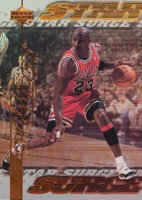 1999 Upper Deck Star Surge #S1 Michael Jordan Basketball Card