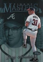 1997 Finest Embossed #294 Greg Maddux Baseball Card