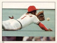 1983 Topps Stickers #180 Ozzie Smith Baseball Card