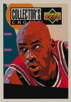 1994 Collector's Choice International #420 Michael Jordan German Basketball Card