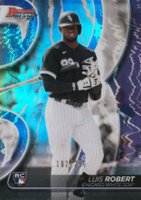 2020 Bowman's Best #10 Luis Robert Purple Refractor Baseball Card