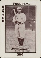 1913 Tom Barker Game # Roger Bresnahan Baseball Card