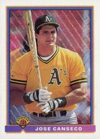 1991 Bowman #227 Jose Canseco Baseball Card