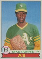 1979 Topps #191 Mike Norris Baseball Card